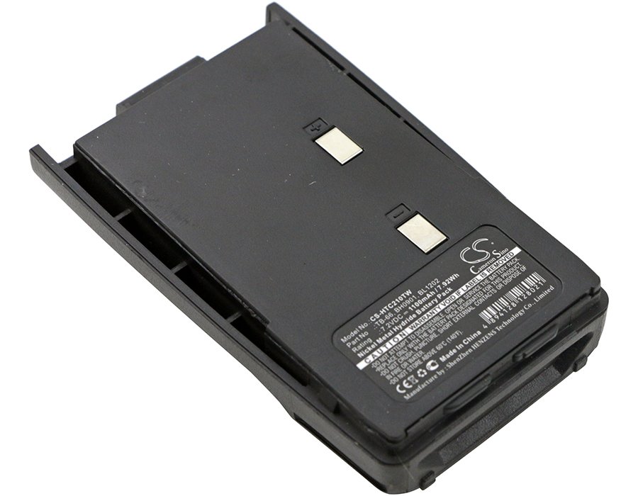 HYT TC-2100H, TC-2110, TC-2108, TB-66, BH0901, BL1202 7.20V 1100mAh Ni-MH akku