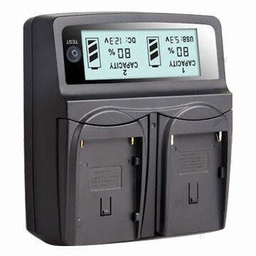 Lvsun Dual charger LS-PC201 digital battery charger