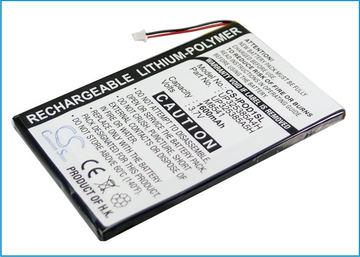 Apple P325385A4H MP3-soitin akku 1600mAh