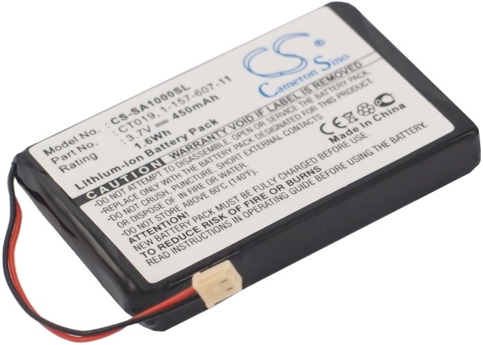Sony CT019, 1-157-607-11 MP3 player battery 650mAh
