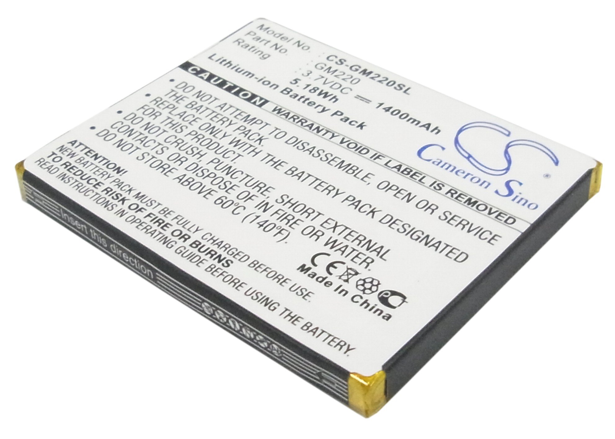 Archos  MP3-soitin akku 1400mAh