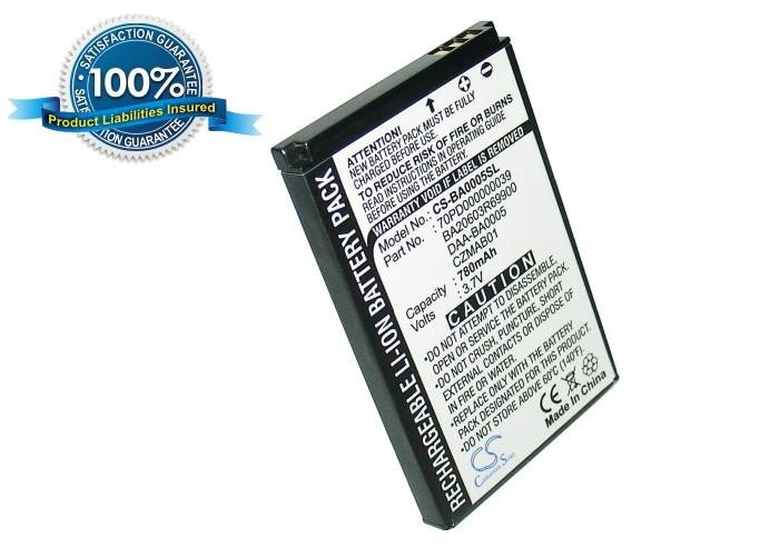 Creative Zen Micro, Zen Micro Photo, Zen Micro 5GB, 6GB аккумулятор 780mAh Li-ion