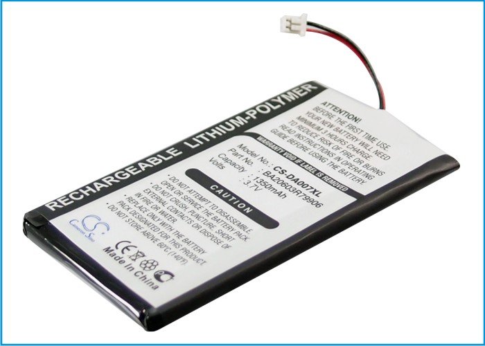 Creative BA20603R79906 MP3 player battery 1350mAh