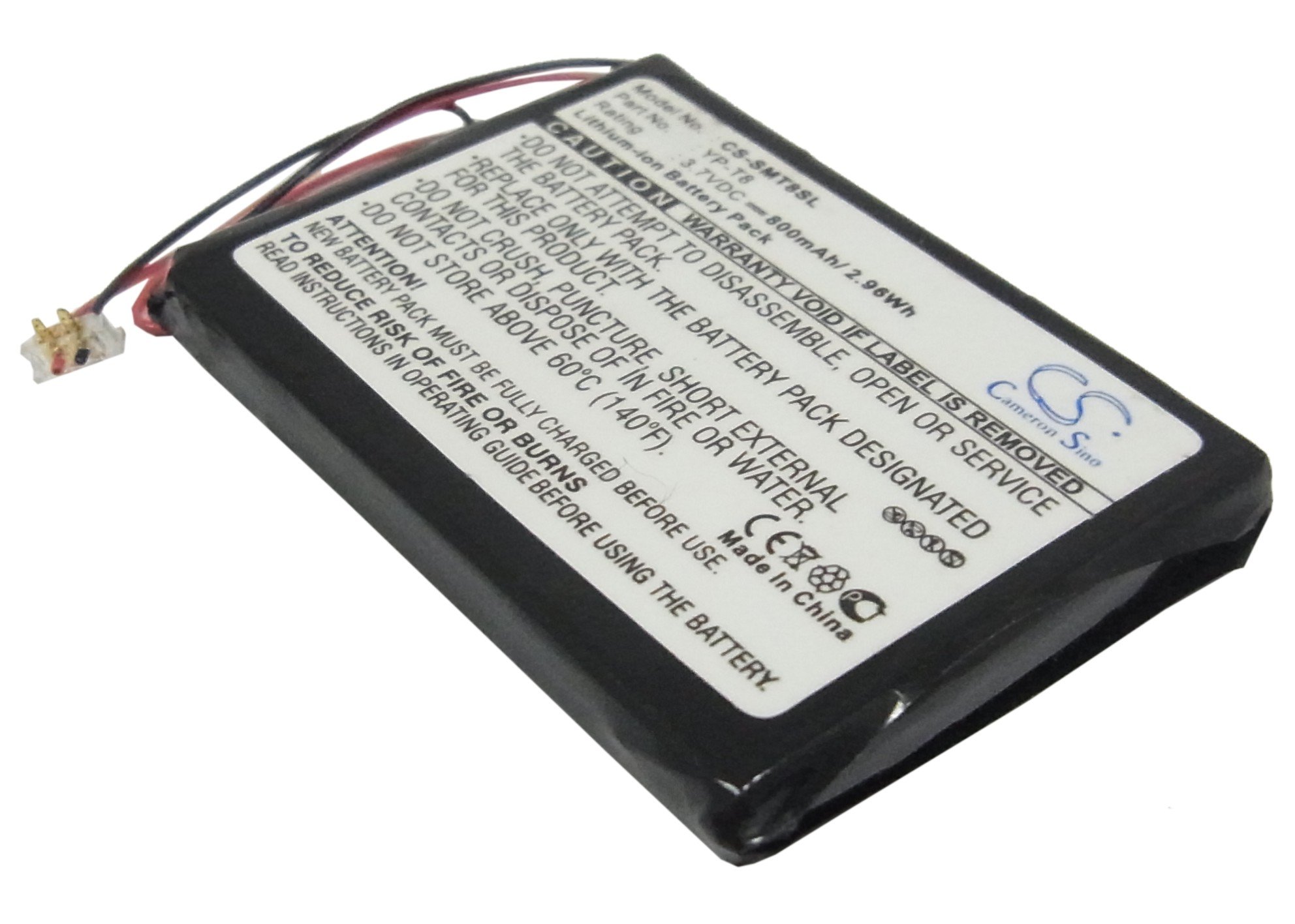 Samsung YP-T8 akumulatoru 800mAh Li-ion