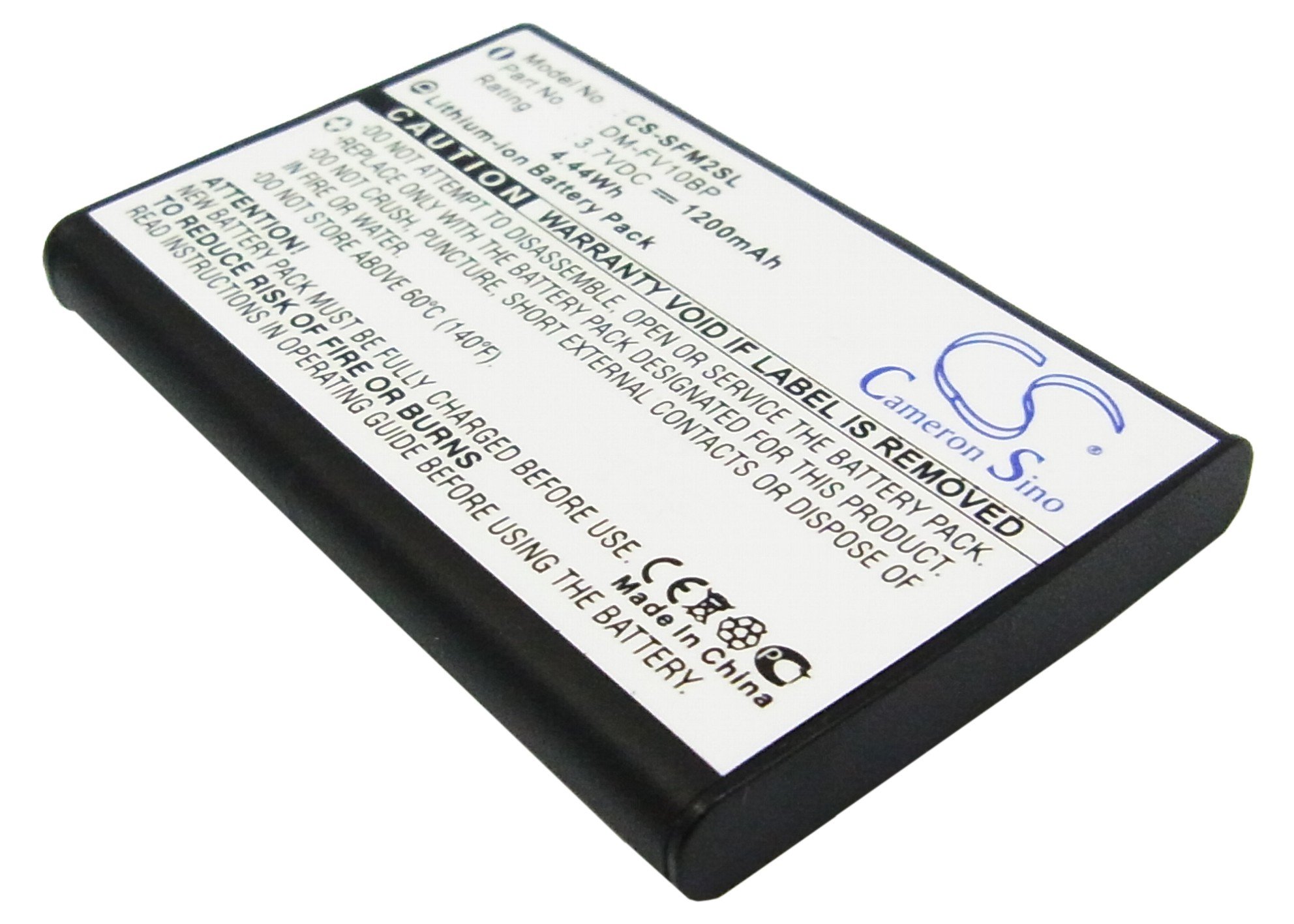 JNC Multimedia SSF-M2, Multimedia SSF-M20 akumulatoru 1200mAh Li-ion