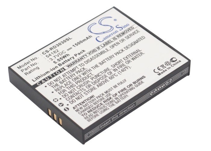RCA Lyra X3000, X3030 akumulatoru 1500mAh Li-ion