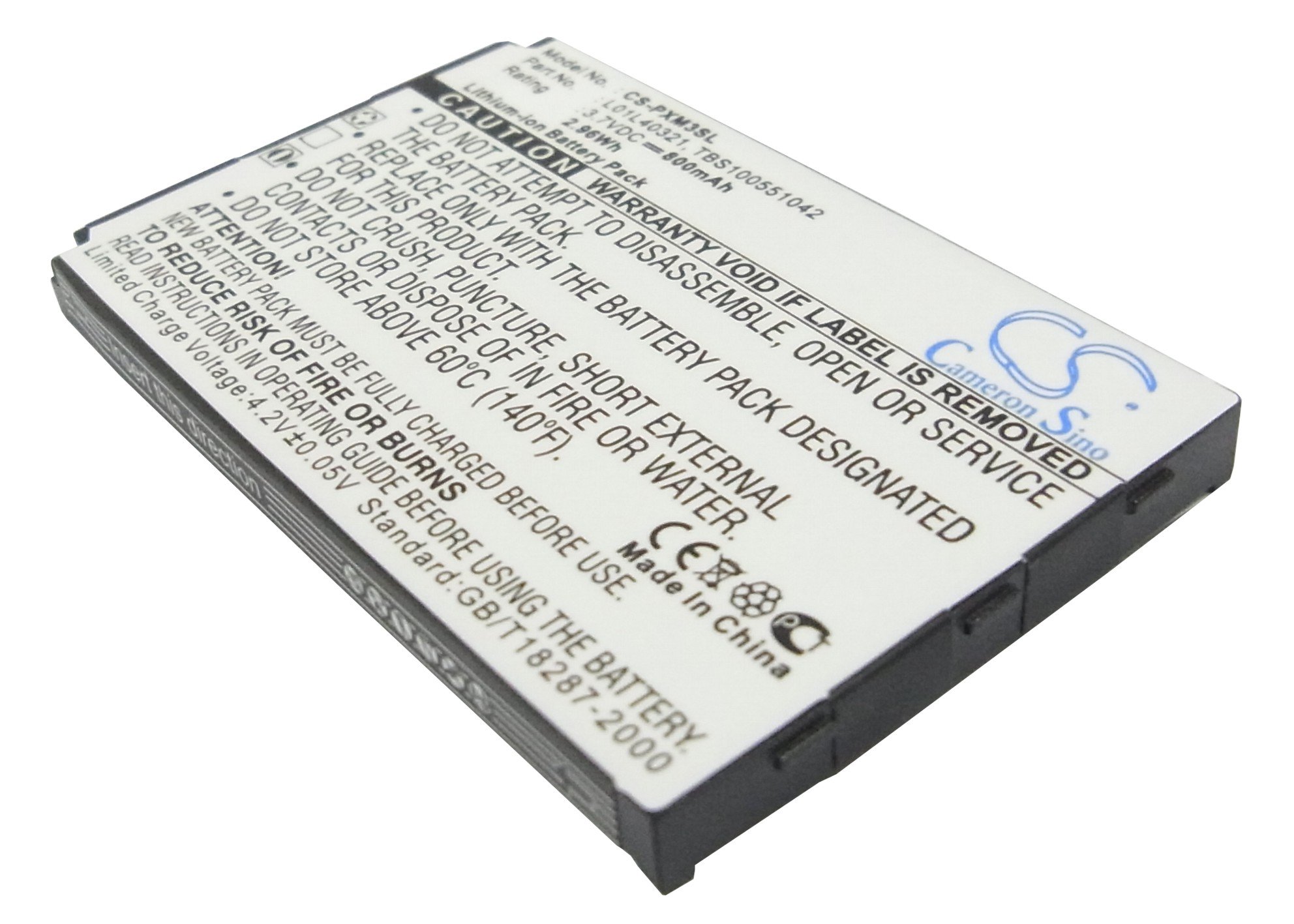 Pioneer GEX-XMP3, XMP3i, XMP3H1 akumulatoru 800mAh Li-ion