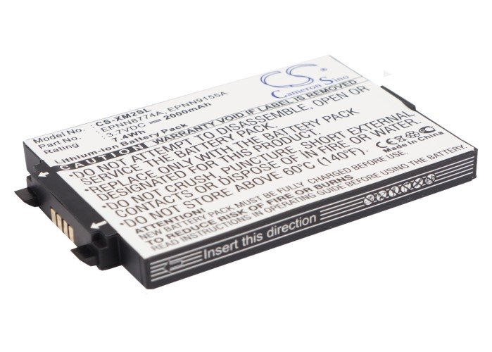 Pioneer 990227 mp3 atskaņotāja akumulators 2000mAh Li-ion