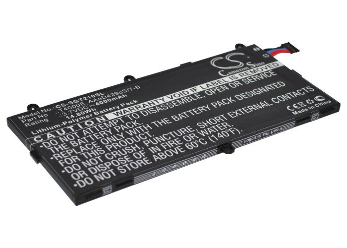 Samsung Galaxy Tab 3 7.0, T4000E tablet battery 3600mAh