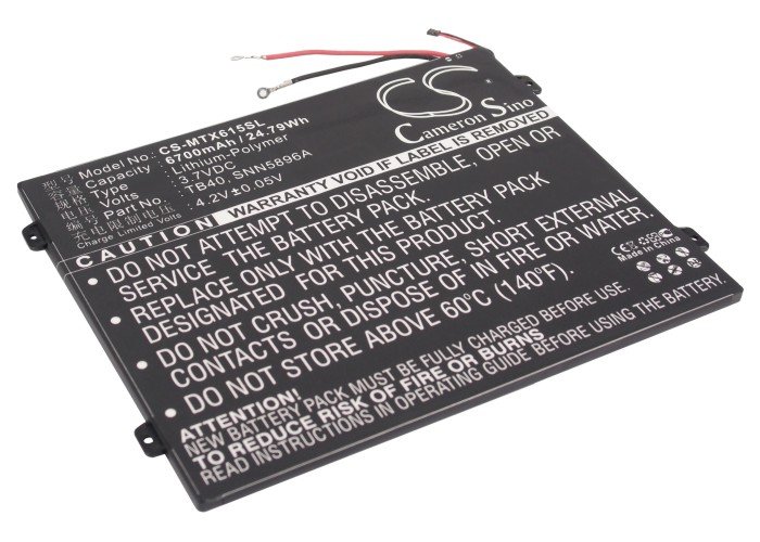Motorola TB40, SNN5896A akku 6700mAh
