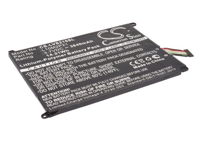 Lenovo Ideapad S2007, Ideapad S2007a L10M2P21 tahvelarvuti aku 3840mAh
