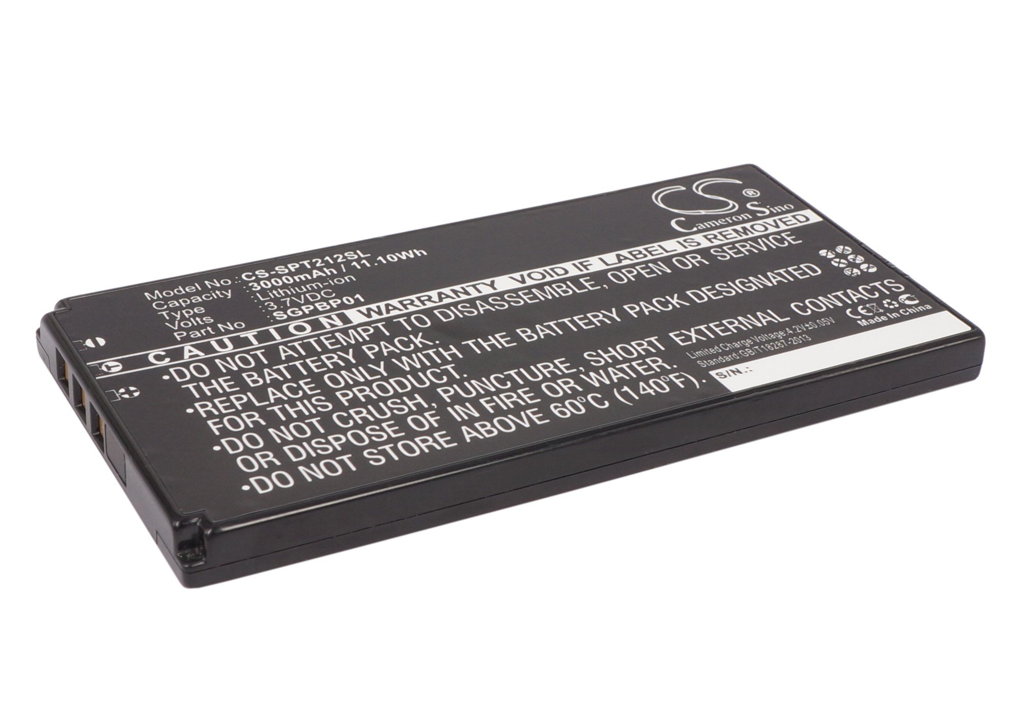 Sony SGPT211CN, SGPBP01 battery 3000mAh