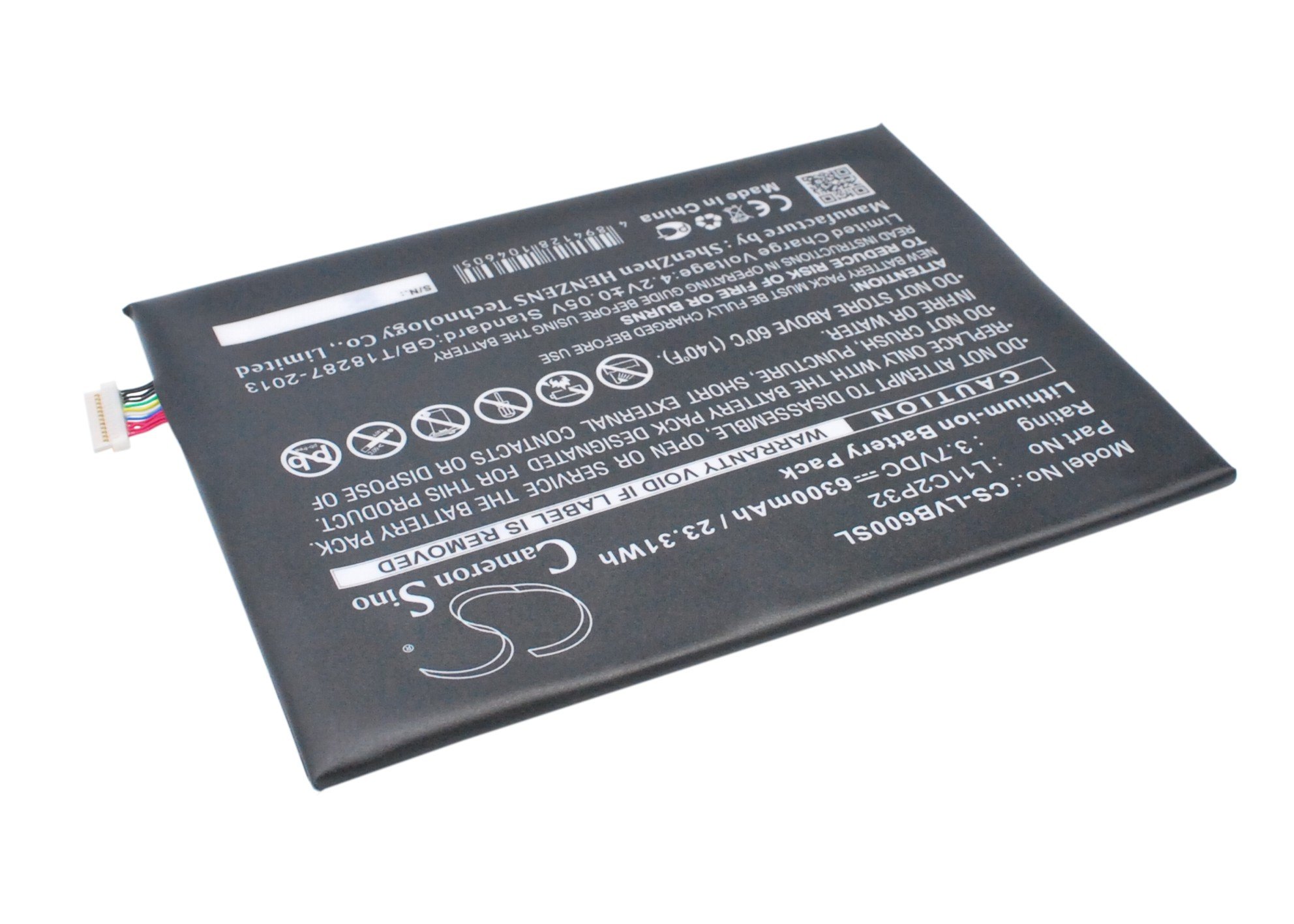 Lenovo L11C2P32, IdeaPad A10-70 battery 6300mAh