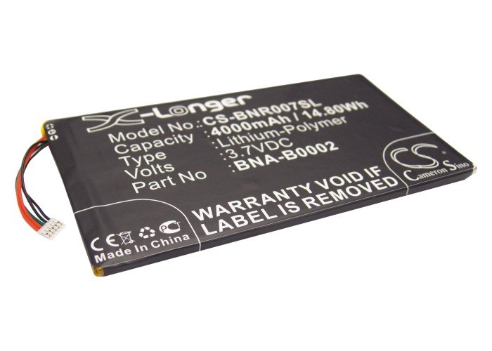 Barnes & Noble BNA-B0002, L83-4977-266-01-4 akku 4000mAh