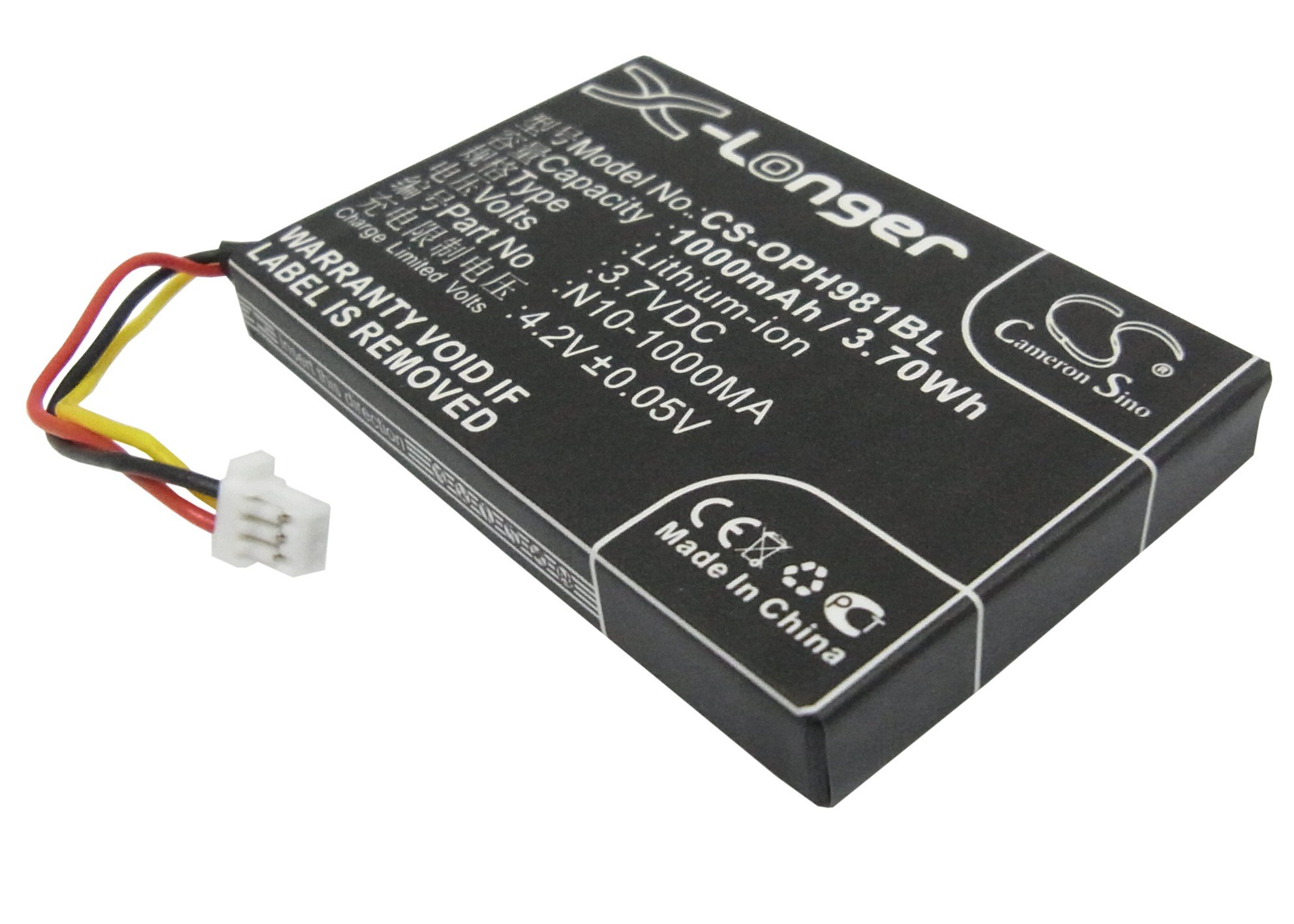 Opticon N10-1000MA battery 1000mAh