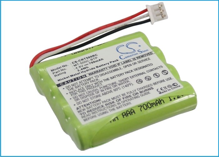Crestron MT-500C-BTP remote control battery 700mAh