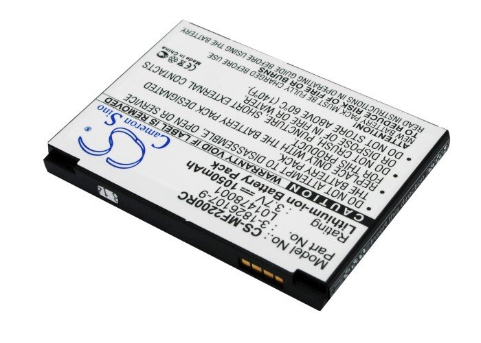 Novatel 40115114.00 wifi maršrutētāja akumulators 1050mAh 3.7V