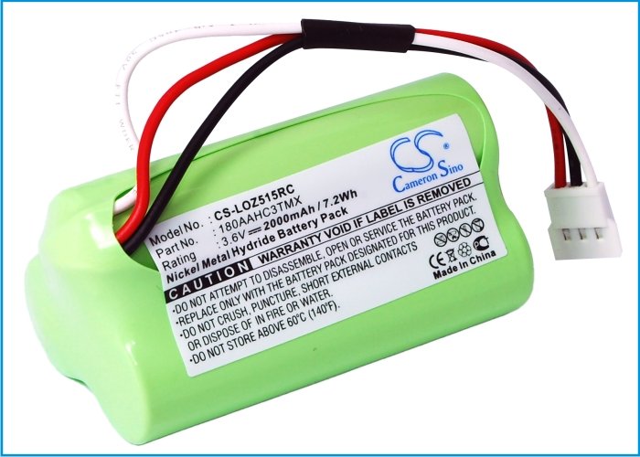 Logitech 180AAHC3TMX speaker battery 2000mAh