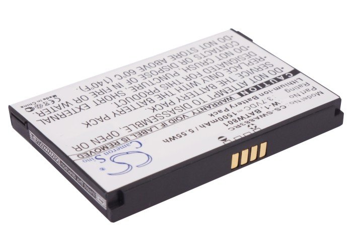 Sierra W-1, 1201883, BATW801 wifi router akku 1500mAh