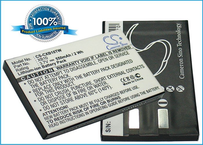 Xact XB10 аккумулятор радиопередатчика 550mAh