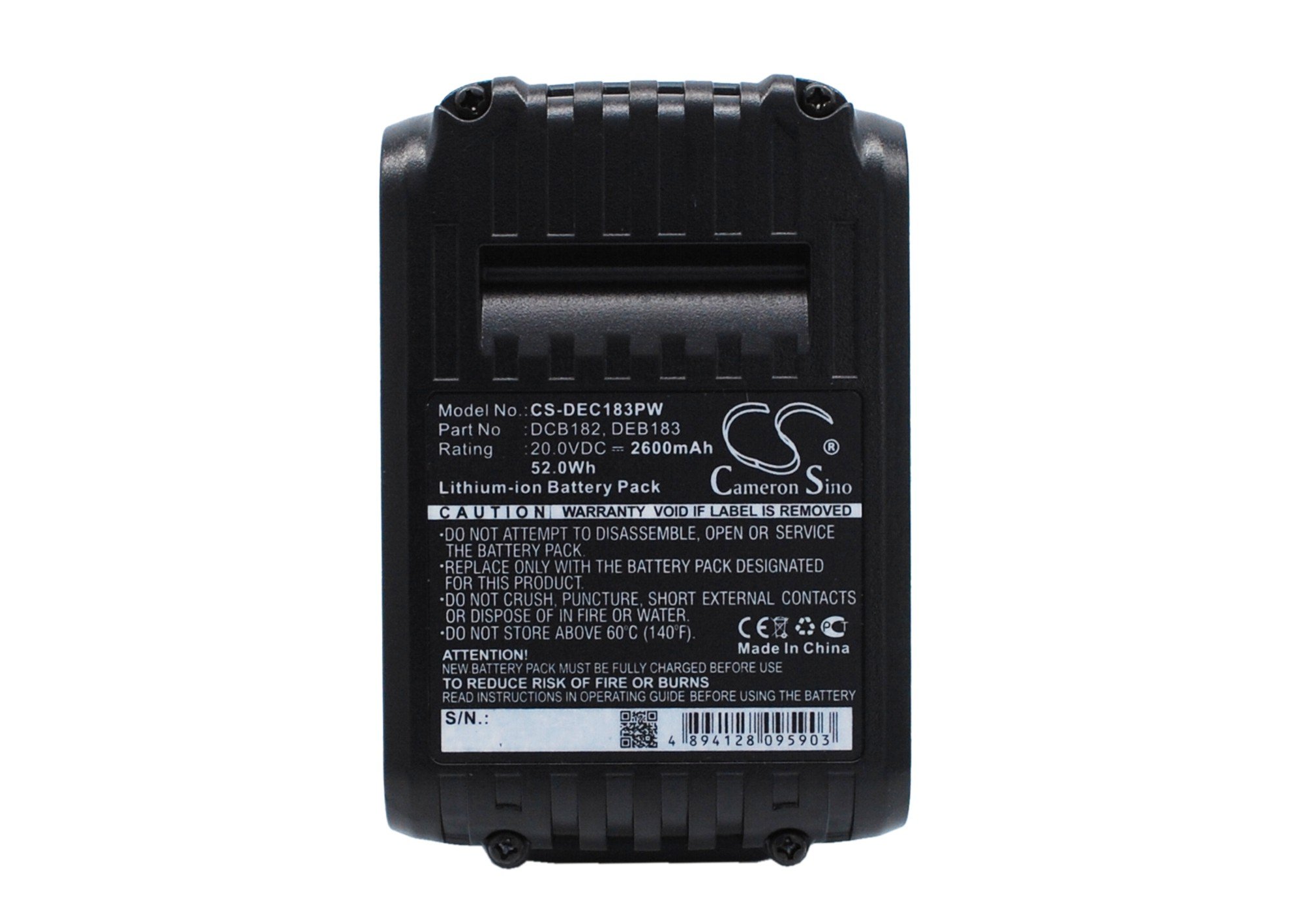 Dewalt DCD740 instrumenta akumulators Li-ion 2600mAh