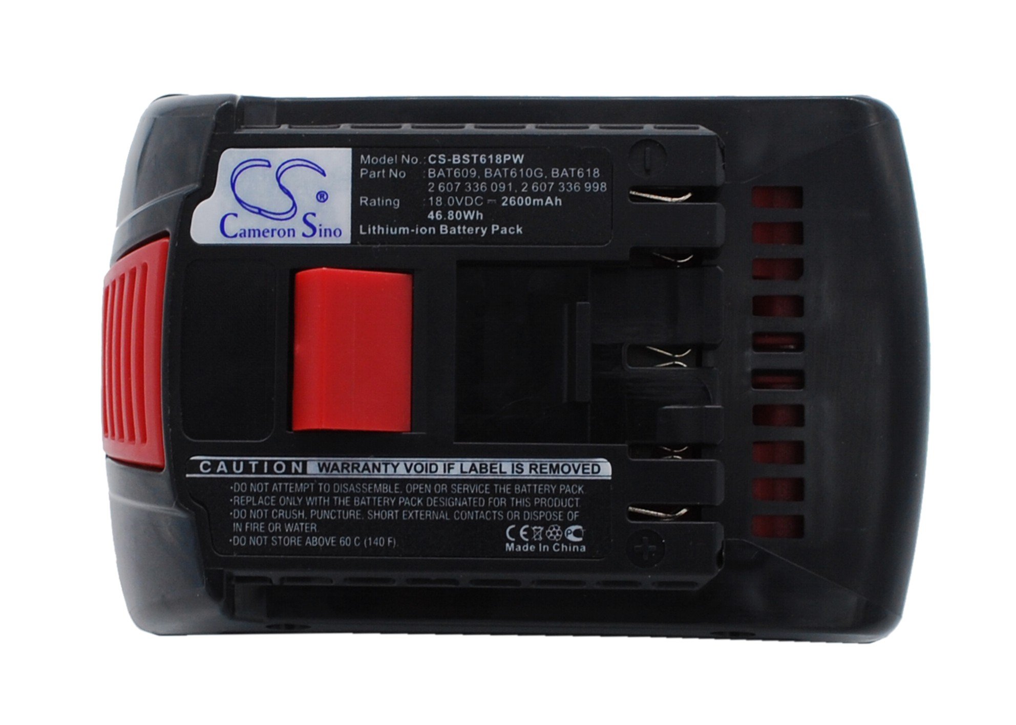 Bosch GWS 18 V-LI akumulatoru 2600mAh