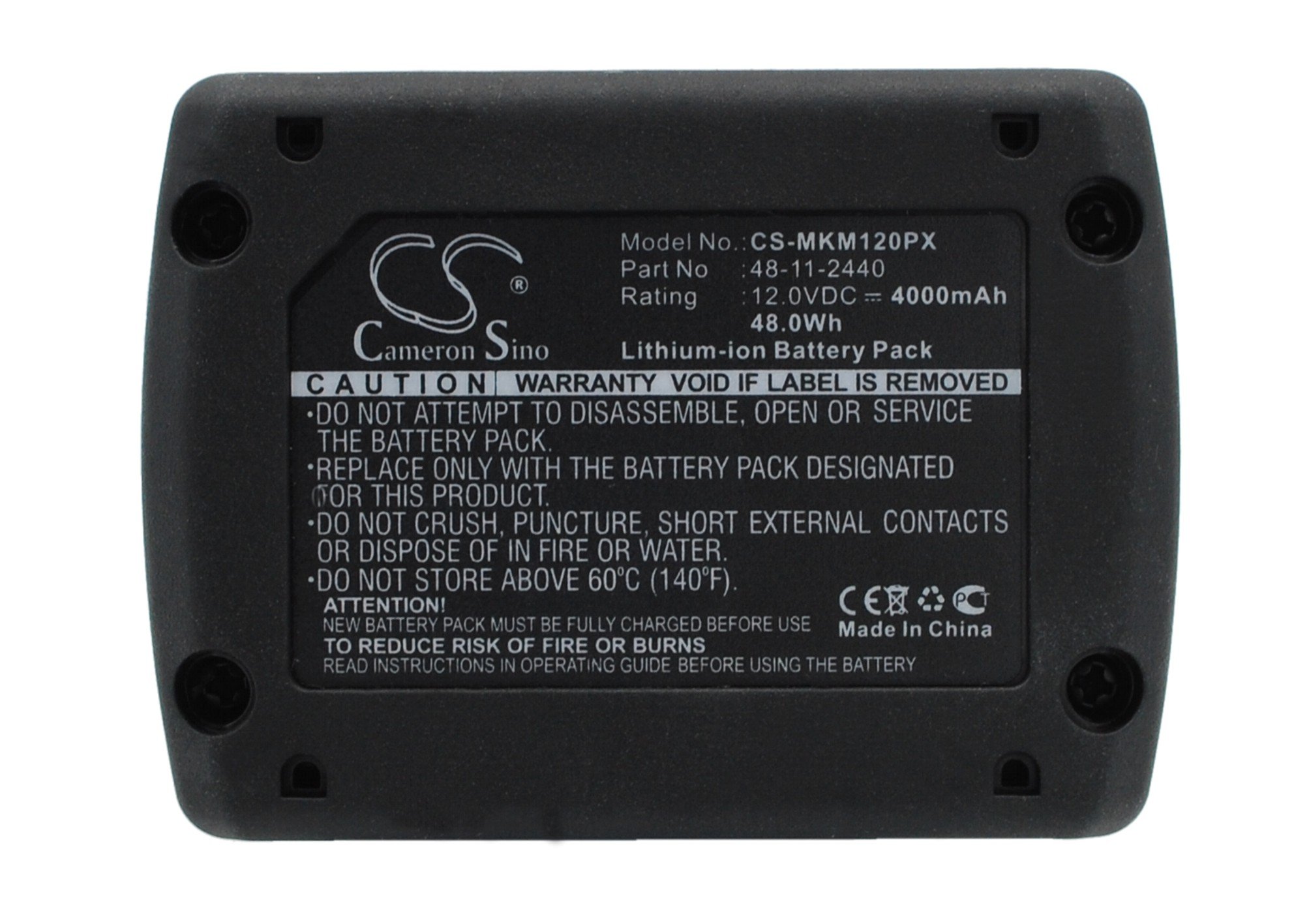 Milwaukee M12, M12 REDLITHIUM XC 4.0 аккумулятор 4000mAh