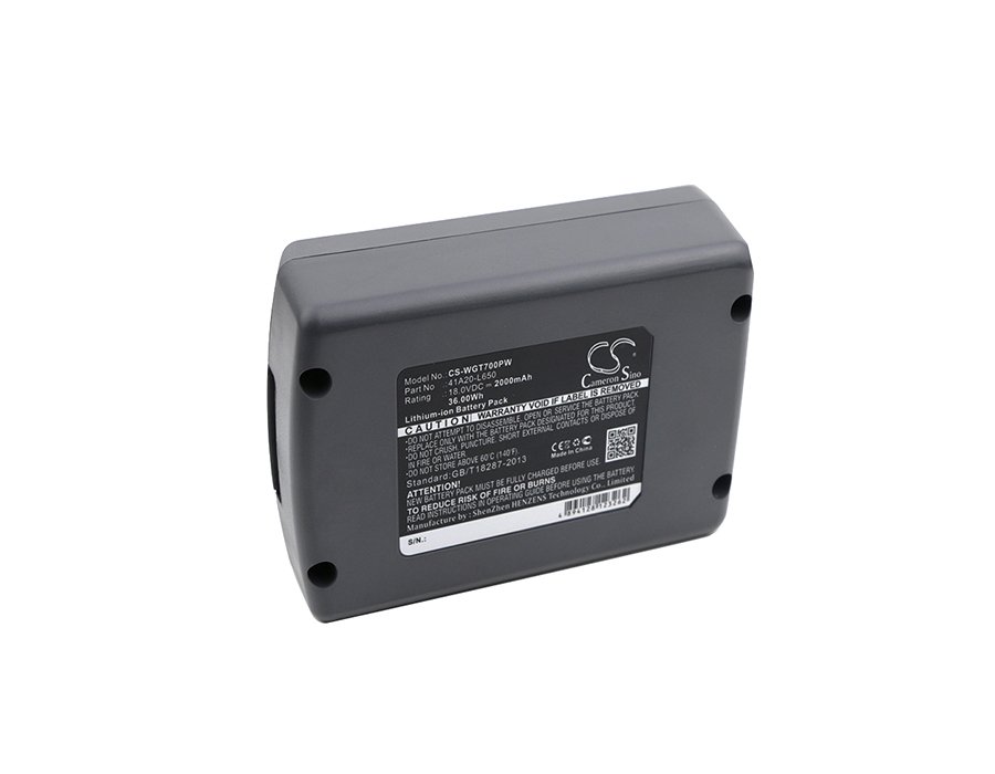 Wolf Garten Li-ion Power Pack 5, 41A20-L650 2000mAh Li-ion tööriistaaku