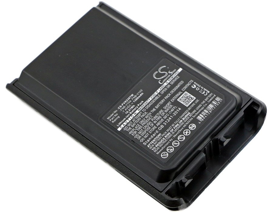 YAESU VX230, VX-230, VX-231, FNB-V103, FNB-V103LI, FNB-V104 7.40V 1380mAh Li-ion Two-Way Radio аккумулятор
