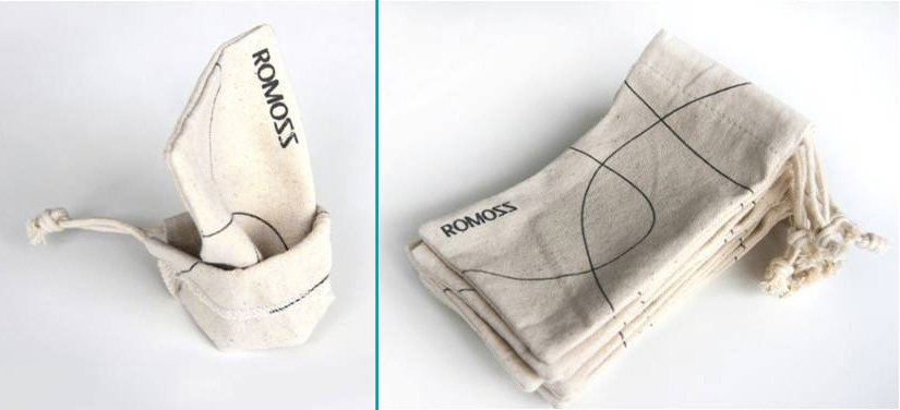 Romoss protecting pouch for powerbanks