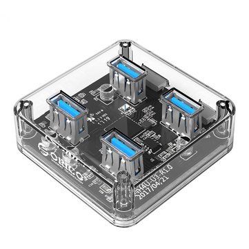 ORICO USB3.0 Transparent Desktop HUB (MH4U-U3)