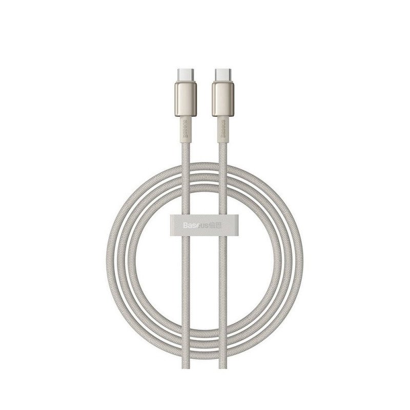Baseus Tungsten Gold USB-C to USB-C 100W fast charging cable 2m (golden)