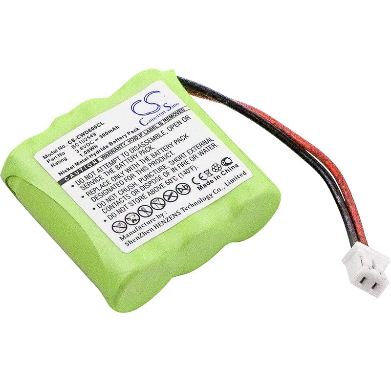Cable&Wireless 1-32-125C, 300MAH0735, 85H, BC102549 Ni-MH cordless phone battery 300mAh