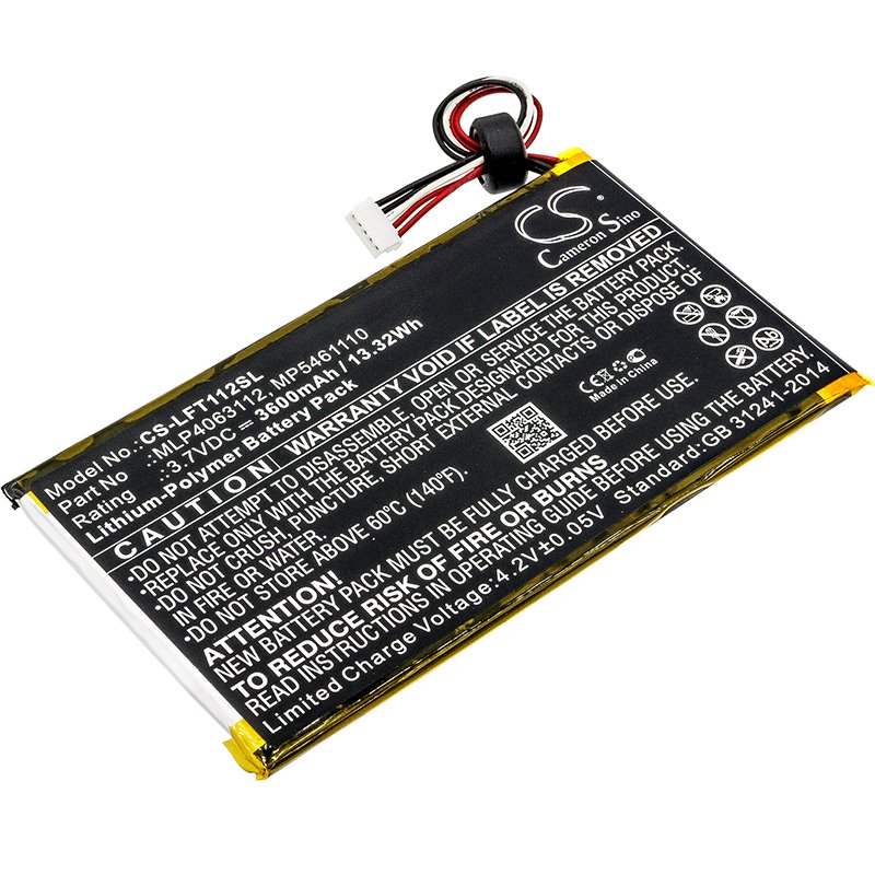 Leapfrog 800-10067, MLP4063112, MP5461110 tahvelarvuti aku 3200mAh