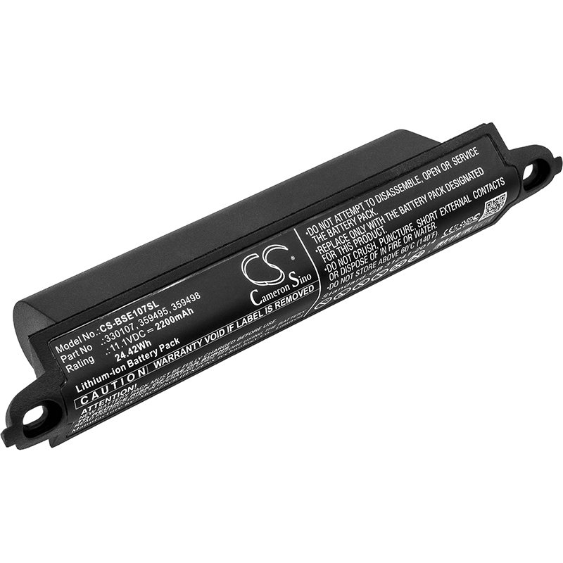 Bose 330105, 330105A, 330107, 330107A, 359495, 359498 skaļruņa akumulators 2200mAh
