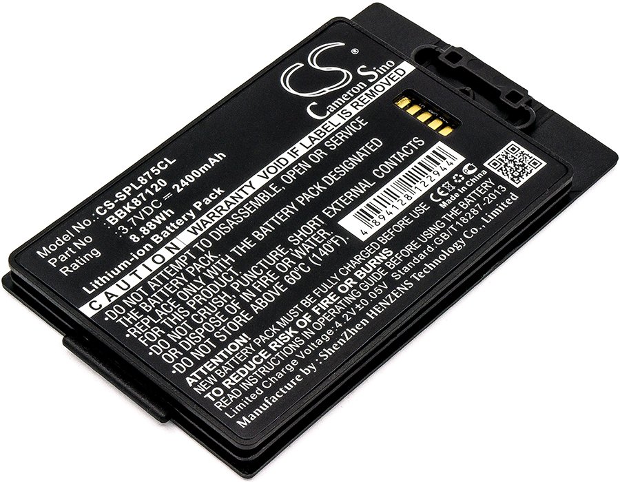 Spectralink BBK87120 3.7V 2400mAh Li-ion cordless phone battery