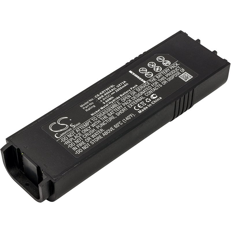 Kinryo 4KR-950AAU, UZ73A, UZ-73A 4.8V 2000mAh Ni-MH seadme aku