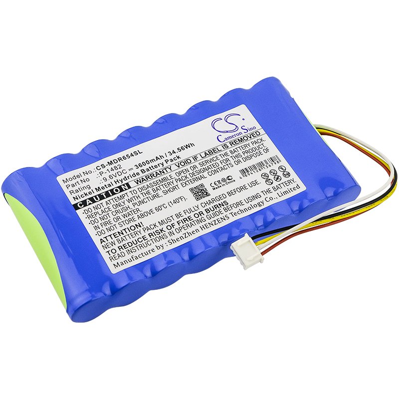 Megger P-1482 9.6V 3600mAh Ni-MH Equipment akku