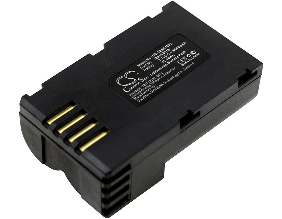Testo 0515 0116, 0554 8852 3.7V 6800mAh Li-ion Equipment akku