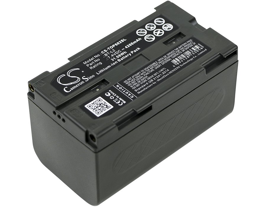 Topcon BT-L2 7.4V 4200mAh Li-ion Equipment akku
