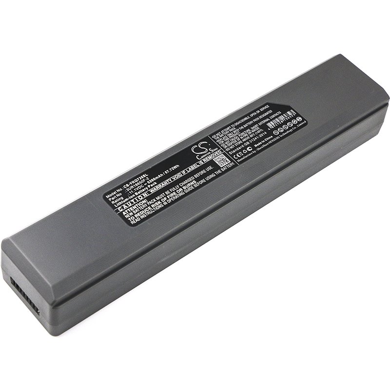 Yokogawa 3UR18650F-2 11.1V 5200mAh Li-ion Equipment akumulatoru