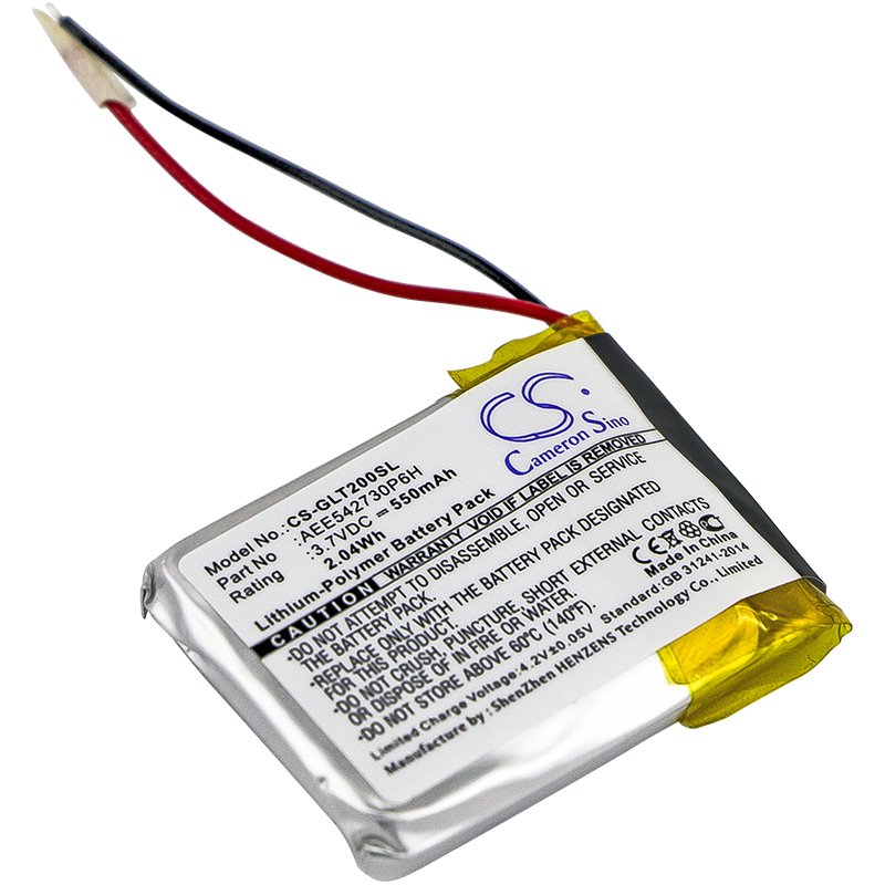 Golf Buddy AEE542730P6H 3.7V 550mAh Li-Polymer GPS akku