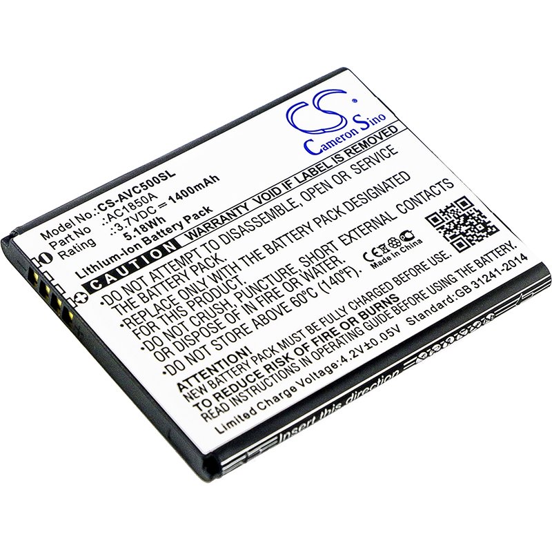 Archos AC1850A 3.7V 1400mAh Li-ion аккумулятор телефона