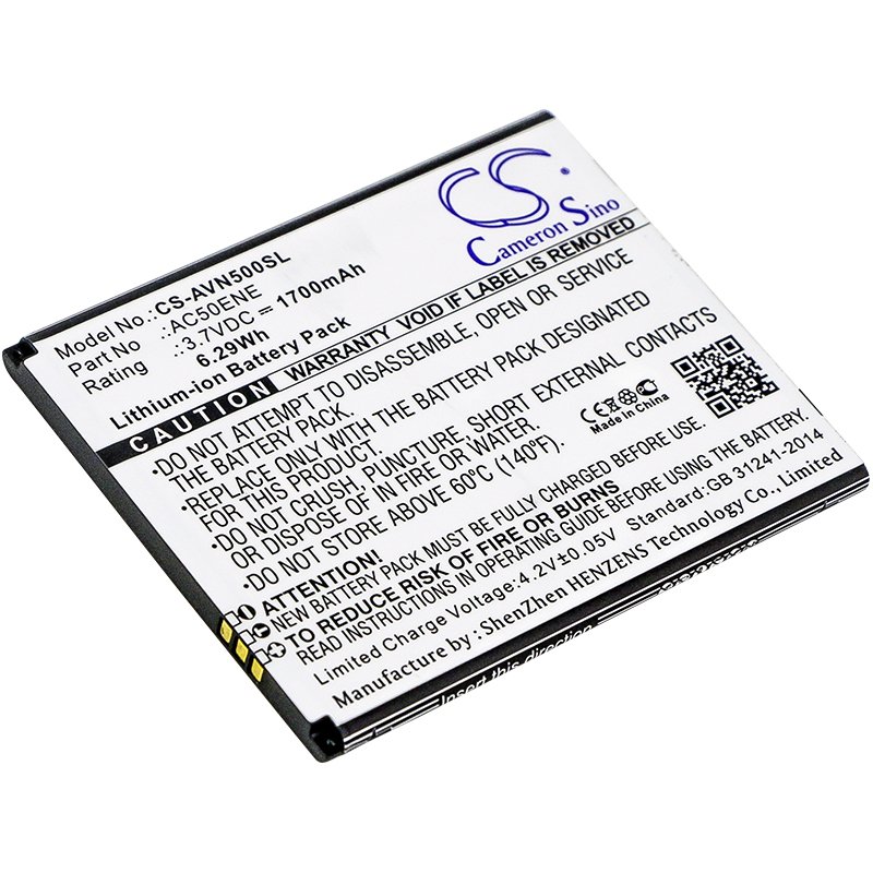 Archos AC50ENE 3.7V 1700mAh Li-ion аккумулятор телефона