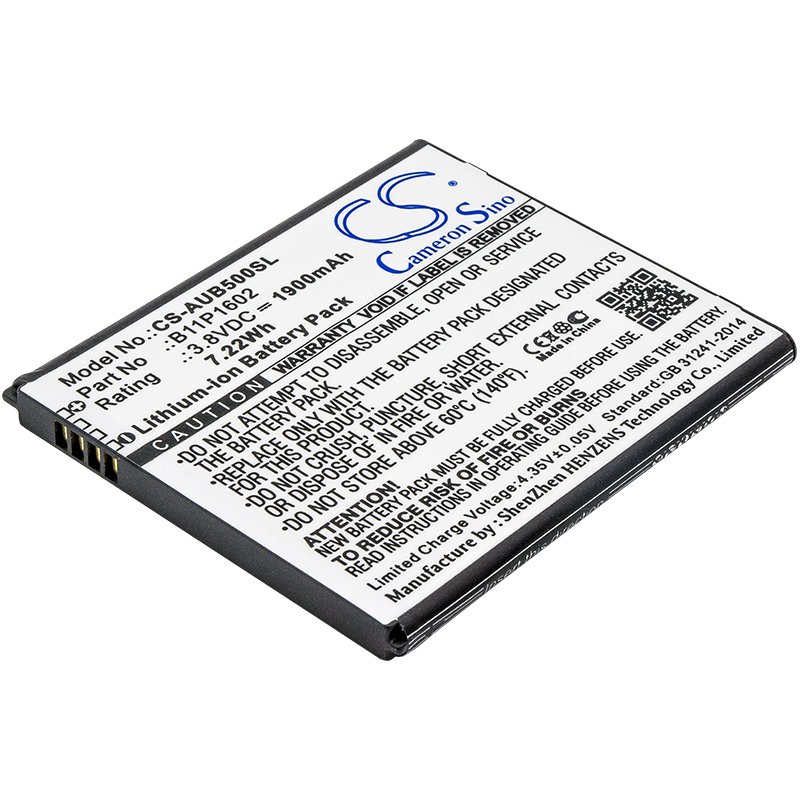 Asus 0B200-02170000, B11P1602 ( 1ICP5/57/61 ) 3.8V 1900mAh Li-ion аккумулятор телефона