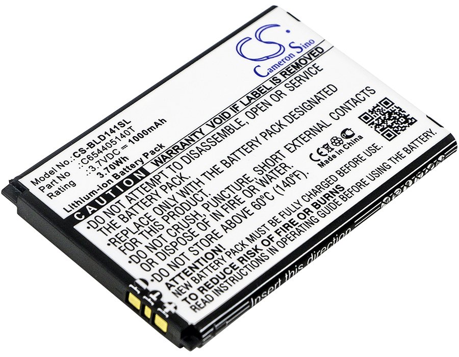 BLU C654405140T 3.7V 1000mAh Li-ion mobile phone battery