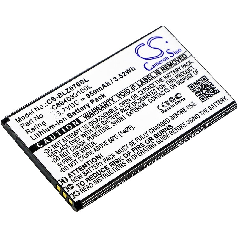 BLU C694039100I, C694039100L 3.7V 950mAh Li-ion mobile phone battery
