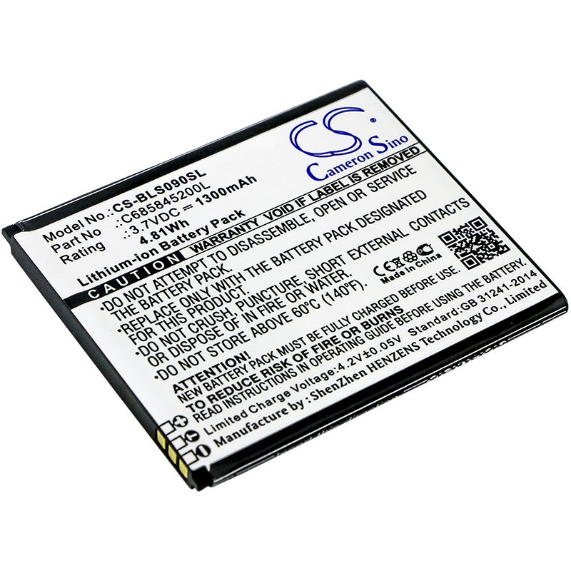 BLU C685845200L 3.7V 1300mAh Li-ion mobile phone battery