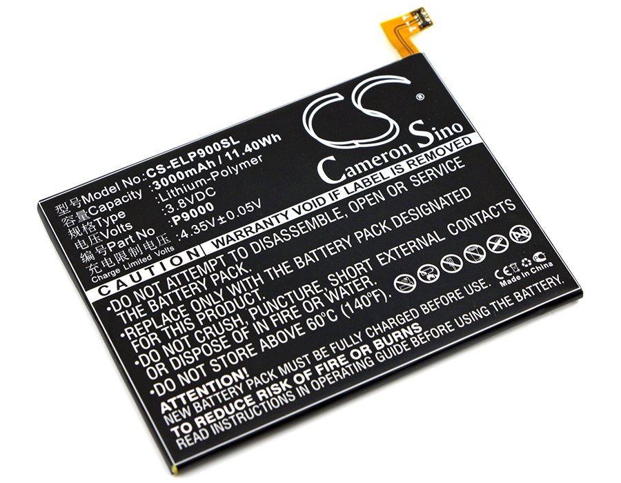 Elephone P9000 3.8V 3000mAh Li-Polymer Mobilephone aккумулятор