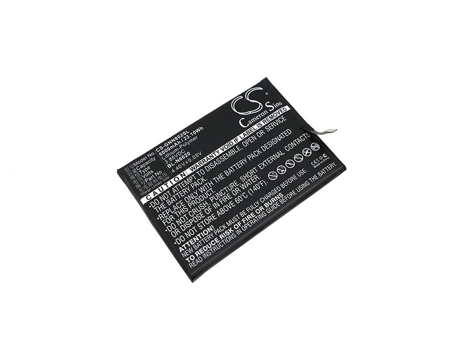 GIONEE BL-N6020 3.85V 6000mAh Li-Polymer Mobilephone akumulatoru